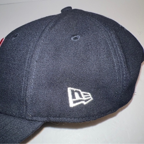 🔥⚾️ BOSTON RED SOX New Era 59Fifty Adjustable  Hat-Hook & Loop back- Like New - Picture 3 of 7